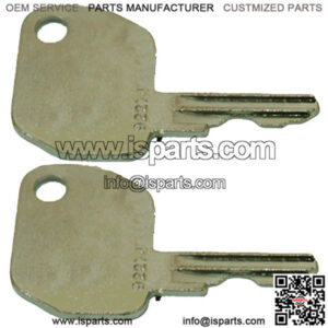2 Keys Fits Ford JCB Fits  Holland Backhoes Thwaites Dumpers Fits Lucas 9
