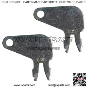 (2) 8H5306 Master Disconnect Ignition Keys Fits CAT Fits Caterpillar 8H-5306