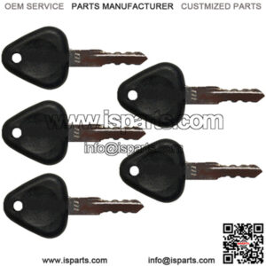 5 Keys Fit Volvo Samsung Excavators 14529178 777 M3-#7