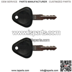 2 Volvo Excavator & Heavy Equipment Keys - Fits Many Models Part #777 14529178