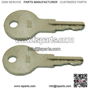 7012587 587 Pack of 2 Keys For JLG Industrial Construction Models