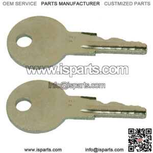 556 Pack of 2 Keys For Various Fits Ford  Holland Skid Steer Models