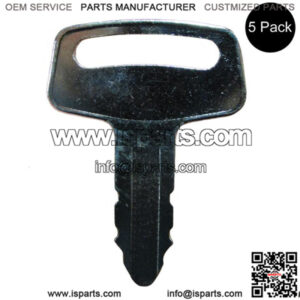 RC10153630 Five 5 Keys Fits Kubota R420 R520 K008 and Kx41 Excavators