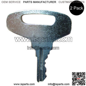 2 Keys Fits Kubota B GL Broce Lay-Mor Tennant Allmand Gehl Thomas 55240 B3