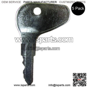(5) Keys 35260-31852 Fits Kubota L G M L2050DT L2250 L2250DT L235 L2350
