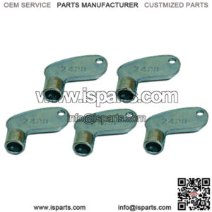 5-  Aftermarket Replacement Keys 2498 Fits Various Makes & Models