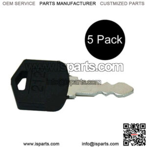 212 Ignition Pack of 5 Keys For Doosan & Daewoo Forklift D25 D35 G25 G35