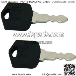 212 Ignition Pack of 2 Keys For Various Doosan & Daewoo Forklift Models