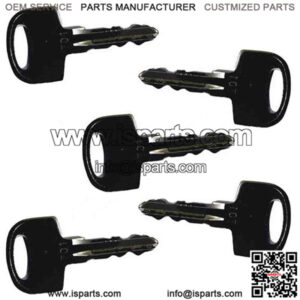 701 Pack of 5 Keys For Ditch Witch Models JT20 RT80 RT45 AT60 JT9 MR90