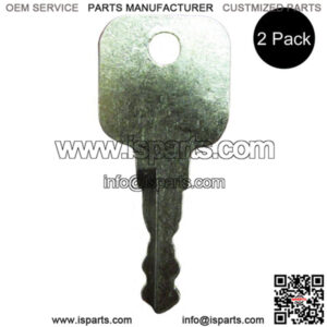 14603 Pack of 2 Keys For Various Skytrak Telehandler and Skytrak Lift Models