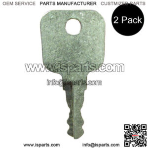 70114657 Pack of 2 Keys for JCB Excavator Wheel Loader Models
