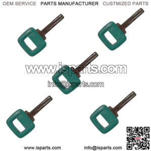 17225331 Pack of 5 Keys For Volvo Articulated Hauler Models A20C A25C A30C