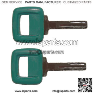 2 (1 pair) Ignition Keys fits Volvo Clark & Michigan-Higher Quality#17