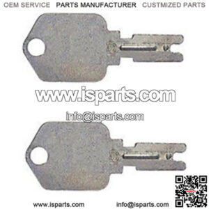 51335040 Pack of 2 Keys For Various Fits Caterpillar Forklift & Hyster 186304 Mo