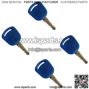 4X Ignition Key 82003267 82030143 F0NN11603AA Fits Ford  Holland Fits Case