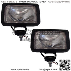 AT152017 Halogen Flood Lamp Work Light 2 pk Replacement Fits John Deere 24 Volt