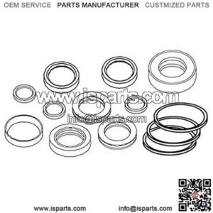 Fits John Deere 48 Loader Lift Hydraulic Cylinder Seal Kit AC15670C
