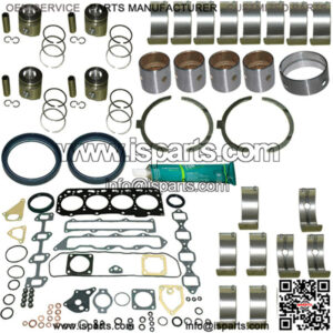 4TNE84 Engine Overhaul Kit For Yanmar Oversized 0.25 4 Cyl Bore 3.30" 84mm