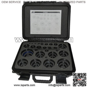 CTP0057 Black Nitrile 75 O-Ring Kit Fits Caterpillar 0959008 223 Pieces 54 Sizes