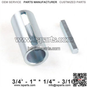 Generator shaft adapter pulley hole reducer casing bushing and key shaft 1"-3/4"*1/4"-3/16"