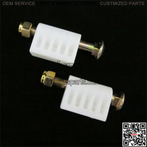 GRASSHOPPER OEM MOWER PART 282575 247280 DECK MOUNT BUSHING & HARDWARE SET OF 2