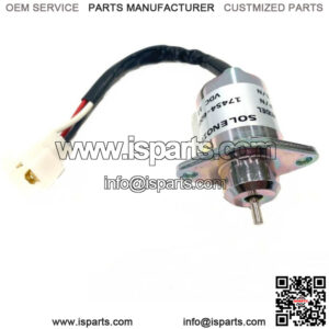 Fuel Shut Off Solenoid Shutdown For Kubota Yanmar SA4569T SA4569 17454-60010 12V