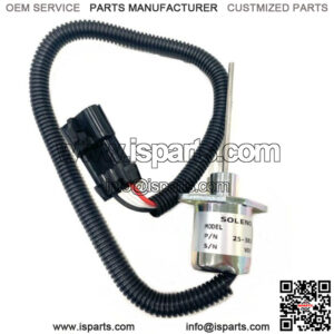 Shut Off Solenoid For Kubota 25-38109-05Z 25-38109-05S 25-38109-06Z 12V