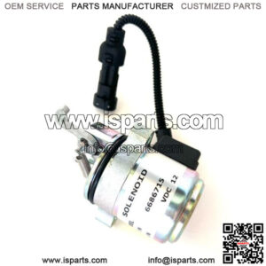 Electric Fuel Shut Off Solenoid For Diesel Deutz Skid Steer 1011/2011 D4103812