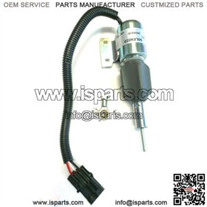 3935432 For Cummins Fuel Shutoff Solenoid 6BT 5.9L PC200 R210-5 R220-5 3935430