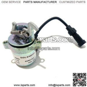 Bobcat Fuel Shut Off Solenoid S250 T200 A300 SL6635 6635 SX SL DX