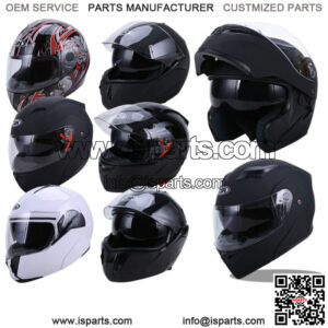 Modular Flip-Up Motorcycle Full Face/Dual Visor Helmet DOT Motocross M L XL XXL
