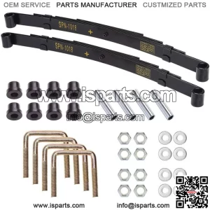 Golf Cart Heavy Duty 4-Leaf Rear Leaf Spring Kit for EZGO TXT 1994-2009 74207G02