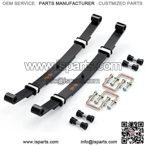 Heavy Duty 3 Leaf Rear Leaf Spring for EZGO TXT 1995-up Golf Cart W/ Bushing