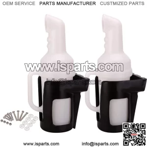 Golf Cart Sand Bottle W/ Handle Holder Fit EZGO Club Car Yamaha 2PCS