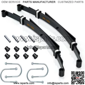 4-Leaf Heavy Duty Golf Cart Rear Leaf Spring for Club Car DS 1982-up W/ Bushing