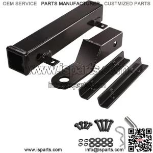 Golf Cart Trailer Hitch on Backseat Footrest for Yamaha Club CAR EZGO