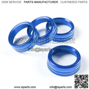 Compatible with 2016-2021 Toyota Tacoma Air Conditioner AC Switch Audio CD Button Knob Cover Decoration Compatible