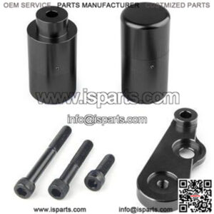 Car Modification Suitable for 06-09 Suzuki GSX-R 600750 Black Uncut Frame Slider Protective Cover