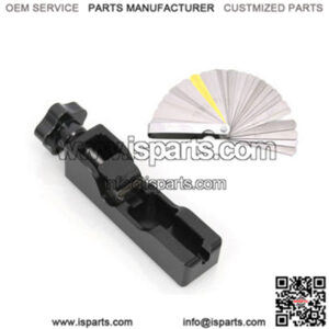 Car spark plug gap kit for most 10/12/14/16mm adjustment tool with feeler gauge