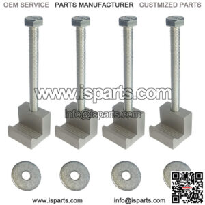 Car Crossover Toolbox Mounting J Clip Rail Mounting Kit Pickup Toolbox Holder 2-Piece Set 4-Piece Set