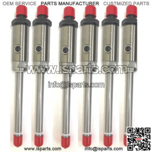 For Caterpillar Fuel Injector Pencil Nozzle CAT 3304 3306 8N7005 0R3418 Set of 6