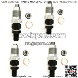 For Kubota Fuel Injector Nozzel Assy V2203 V2003 D1703 16454-53905 Set of 4