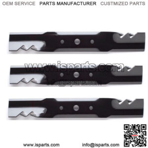 Oregon Gator G3 Blades for John Deere 48" L120, L130, Sabre Scotts, 92-675(3)
