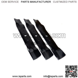 (3) Blades for John Deere 48" L120 L130 GX20250 GY20568