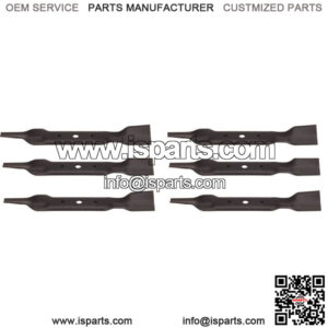 6PK Oregon 191-108 Blade 100 Series 17" replaces John Deere Models L120 L130