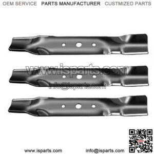3 REPL JOHN DEERE MOWER BLADES 48 CUT L120 L130 GX20250 GY20568 91-108 330-619