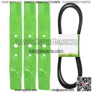Deck Kit Blade Belt for John Deere L120 L130 GX20250 GY20568 GX20305 48 Inch