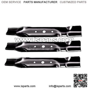 3 Hi Lift Blades for 48" Deck fit John Deere L120 L130 GX20250 GY20568 L2048