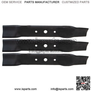 Oregon 191-108 Blades for John Deere L120 L130 Scotts L2048 2148 w/ 48" 3-PACK