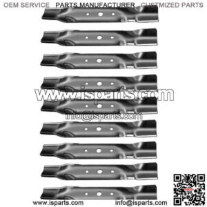 9USA MADE BLADES JOHN DEERE GX20250 GY20568,48" CUT FOR L120 & L130 SET MADE
